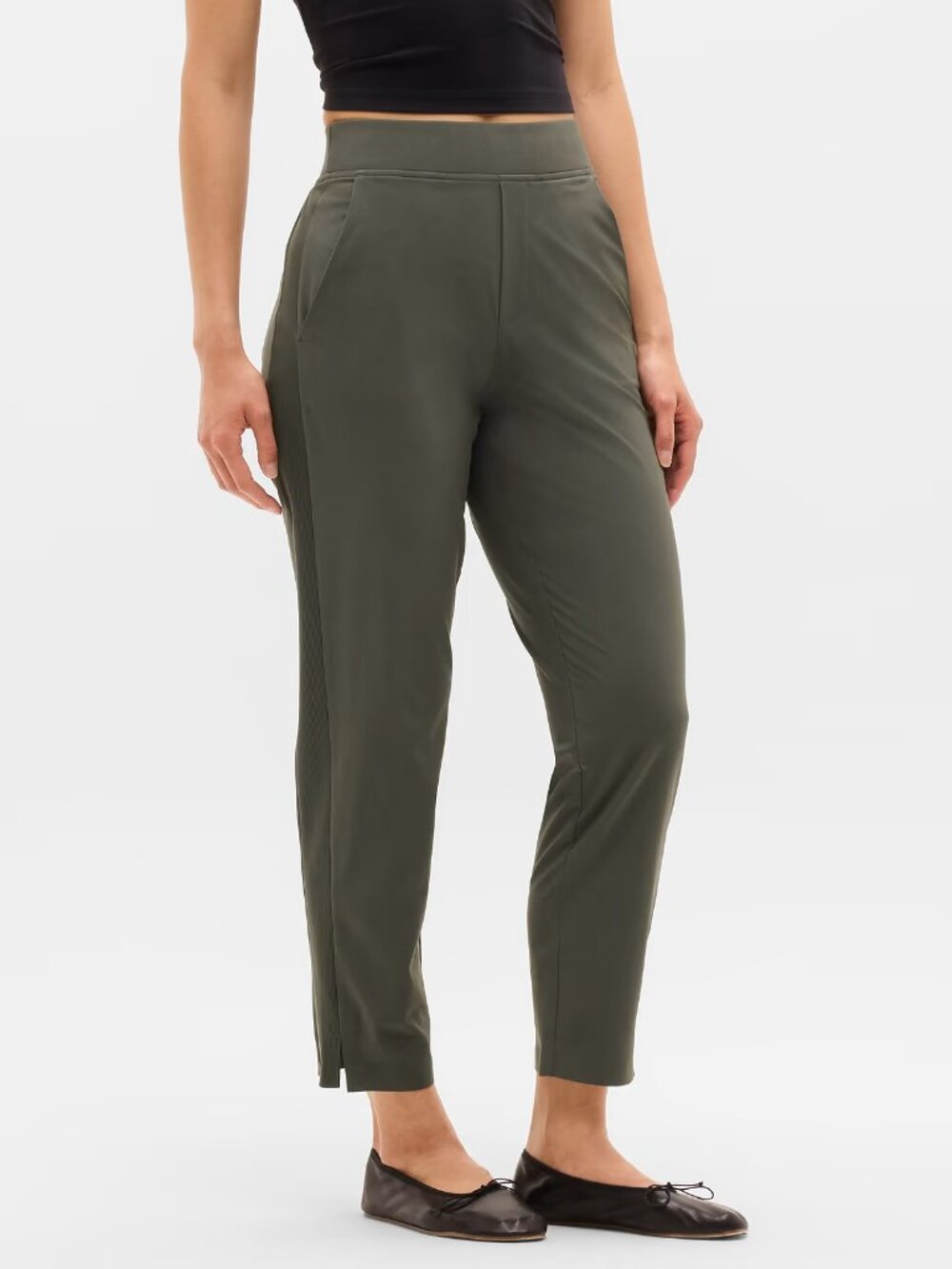 Athleta Brooklyn Mid Rise Ankle Pant Size 6